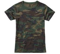 Brandit Camiseta de damas, verde, tamaño 5XL para Mujer