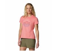 Camiseta de mujer Columbia Sloan Ridge™ Graphic SS Tee Talla: S / Color: rojo