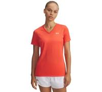 Under Armour Tech Solid Camiseta de Manga Corta Mujeres Rojo