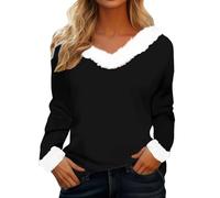Camiseta de mujer de algodón blanco básico, camiseta de cuello redondo curvo, moda de verano con cuello redondo, modelo básico de gran tamaño Evolution T 2026, Negro , S