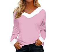 Camiseta de mujer de algodón blanco básico, camiseta de cuello redondo curvo, moda de verano con cuello redondo, modelo básico de gran tamaño Evolution T 2026, rosa, S