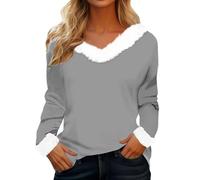 Camiseta de mujer de algodón blanco básico, camiseta de cuello redondo curvo, moda de verano con cuello redondo, modelo básico de gran tamaño Evolution T 2026, Light Ashy, S