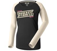 Camiseta de mujer Dynafit 24/7 W L/S Tee Talla: S / Color: blanco/negro