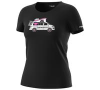 Camiseta de mujer Dynafit Graphic Co W S/S Tee 2024 Talla: S / Color: negro/gris