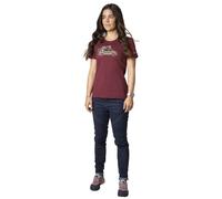 Camiseta de mujer Dynafit Graphic Co W S/S Tee 2024 Talla: S / Color: rojo/rosa