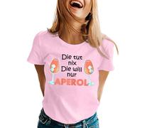 Camiseta de mujer genérica con mensaje humorístico "Mi yerno es mi hijo favorito", ropa informal cómoda para cualquier ocasión, rosa, XL