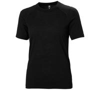 Camiseta de mujer Helly Hansen W HH Durawool T-Shirt Talla: L / Color: negro