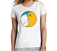 Camiseta de Mujer Hora de Aventuras Jake Finn Breaking Bad 014 S