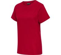 hummel, HmlRED Camiseta básica S-S Woman, Tango Rojo, S