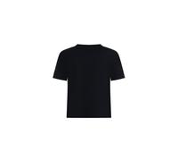 Icebreaker - Ropa de senderismo mujer - Women Merino 150 Tech Lite III SS Crop Tee Black para Mujer de Lana - Talla L - Negro Negro L