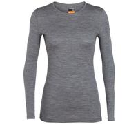 Icebreaker camiseta manga larga 200 Oasis vêtement running femme déstockage S Gris/argent