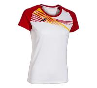 Joma Camiseta Manga Corta Elite x Blanco Rojo