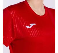 Camiseta manga corta mujer montreal rojo S