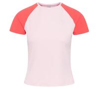 Camiseta de mujer Kari Traa Linnea Tee Talla: L / Color: rosa/blanco