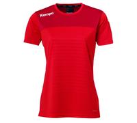 Kempa Emotion 2.0 Shirt Women Camiseta de Juego para Mujer, Mujer, Rojo/Rojo Chili, L