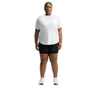 Nike One Relaxed Dri-Fit FN2816-101 - Camiseta de Manga Corta para Mujer, Talla Grande, Color Blanco y Negro, 3X
