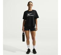 Nike Pro Dri-FIT Loose - camiseta holgada para Mujer | EU S in Black/White