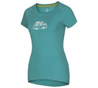 Camiseta de mujer Ocún Raglan T Talla: M / Color: azul claro