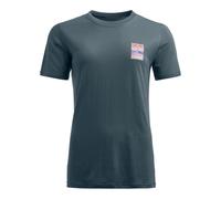 Camiseta de mujer Ortovox 140 COOL MTN GRADIENT TS W (gris ártico oscuro)