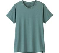 Patagonia - Ropa de senderismo mujer - W's Cap Cool Daily Shirt Boardshort Logo Blue Sage Light X-Dye para Mujer - Talla M - Azul Azul M