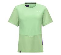 SALEWA PEDROC Dry HYB T-Shirt W, L, Pastel Green
