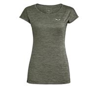 Salewa Puez Melange Dry Camiseta W, Faded Green Melange, XXS