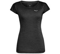 Camiseta de mujer Salewa Puez Melange Dry W S/S Tee Talla: M / Color: negro