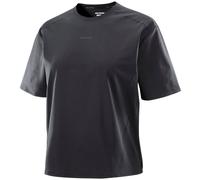 Camiseta de mujer Salomon Trackline SS Tee Talla: M / Color: negro