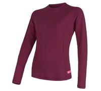 Camiseta de mujer Sensor DF Lana Merino manga larga Talla: S / Color: violeta