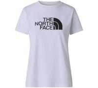 THE NORTH FACE - Camiseta Slim Half Dome Evolución de Mujer - Tejido Suave y Transpirable de Poliéster y Algodón - Prenda Ideal para Capa Diaria - Corte Ajustado - TNF White, XS