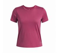Under Armour Mujer Launch Short Sleeve, Camiseta transpirable de manga corta para correr y correr, Camiseta deportiva con detalles reflectantes para una mayor visibilidadFuchsia Dusk / / Reflective,MD