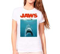 Camiseta de Mujer Varios Peliculas Divertidas Retro Tiburon Shark Jaws 017 2XL