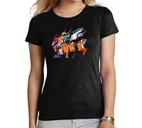 Camiseta de Mujer Zodiaco Sain Caballeros Manga Anime Dragon Pegaso Leo 001 XL
