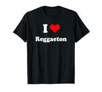Camiseta de música I Love Reggaeton Camiseta