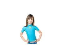 Camiseta de natación aquarapid uv turquesa infantil 4 AÑOS