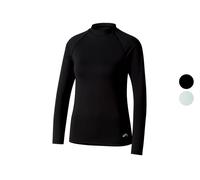 Camiseta de natación con protección solar para mujer - Negro#Tallas:S (38/40). Talla