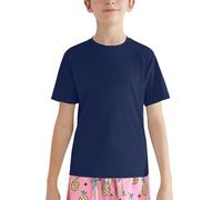 Camiseta de natación Rashguard para niñas 50 y adolescentes, deportiva, manga corta, camiseta para pesca, surf, agua, playa, correr, entrenamiento, gimnasio, camiseta activa de manga larga para hombre