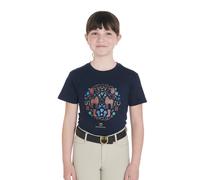 CAMISETA DE NIÑA SLIM FIT ESTAMPADO TEMÁTICA STABLE