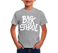 Camiseta de niño 2026 guardería Hola escuela voy a venir niños primer día de escuela camisetas guardería graduación casual manga corta ropa negra, gris, 6-7 años