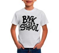 Camiseta de niño 2026 guardería Hola escuela voy a venir niños primer día de escuela camisetas guardería graduación casual verano tops negros, Blanco, 3-4 años
