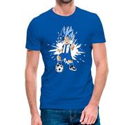 Camiseta de niño de Manga Corta Goku Real Sociedad 24-25 (10- Camiseta niño 12 años)(Azul Manga Corta)