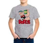 Camiseta de NIÑOS Popeye Cocoliso Espinacas Brutus 009 3-4 años