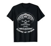 Camiseta de nube de hongos con calavera atómica - Físico de bombas nucleares Camiseta