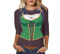 Camiseta De Nylon Manga Larga Mujer Manga Lino Divertidas Boda Tirante Térmica Pilates Festival Familia Senoras Plumas Modal Fosforescentes Bikini Vintage Remeras Bolsillos Calentitas Señoritas