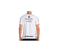 Camiseta de pádel bullpadel paquito 25i 012 hombre blanco M