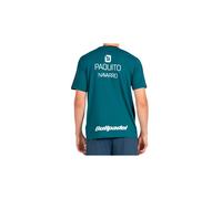 Camiseta de pádel bullpadel paquito 25i 053 hombre verde oscuro XL