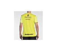 Camiseta de padel bullpadel paquito 25v hombre lima XL