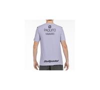 Camiseta de padel bullpadel paquito 25v hombre morado S