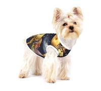 Camiseta de perro con estampado de unicornio, chaleco para razas pequeñas como chihuahuas, yorkies y cachorros