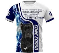 Camiseta de Perro Divertido para Mujeres/Hombres con Impresión 3D Gráfico de Cachorro de Animal Lindo Manga Corta Cuello en O Tops Ropa de Calle de Verano